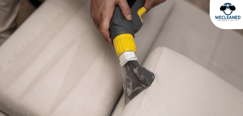nettoyer un canapé en cuir blanc